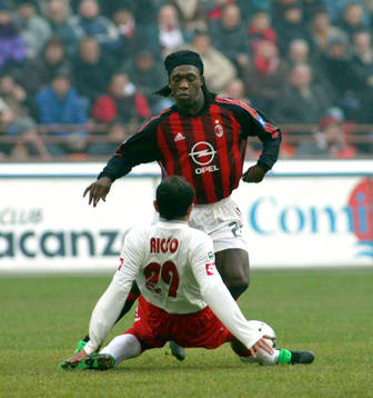 Clarence Seedorf, Milan och Luigi Riccio, Piacenza