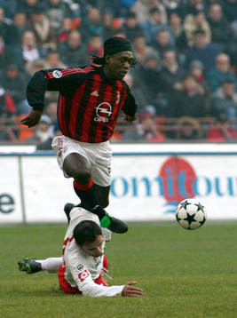 Clarence Seedorf, Milan och Luigi Riccio, Piacenza