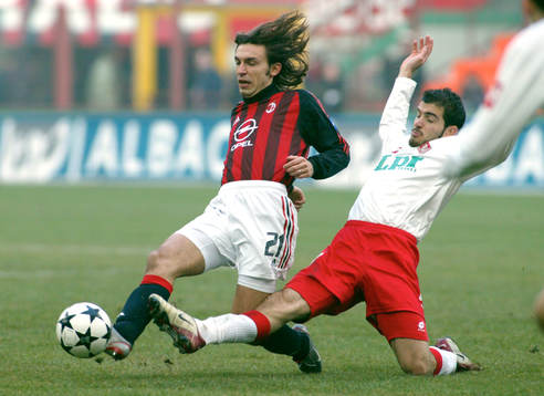 Andrea Pirlo, Milan och Enzo Maresca, Piacenza