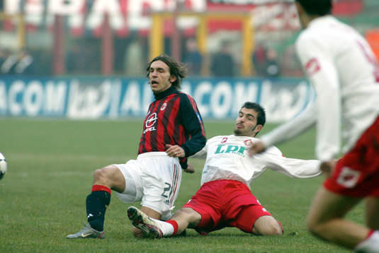 Andrea Pirlo, Milan och Enzo Maresca, Piacenza