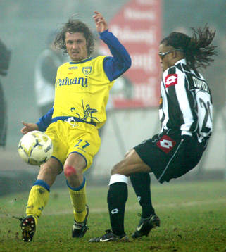 Fabio Moro, Chievo och Edgar Davids, Juventus