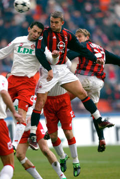 Schevchenko och Mangone. Nick, nickduell
