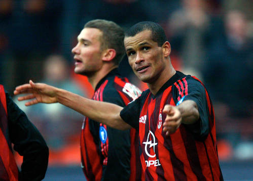 Rivaldo, Milan, jubel
