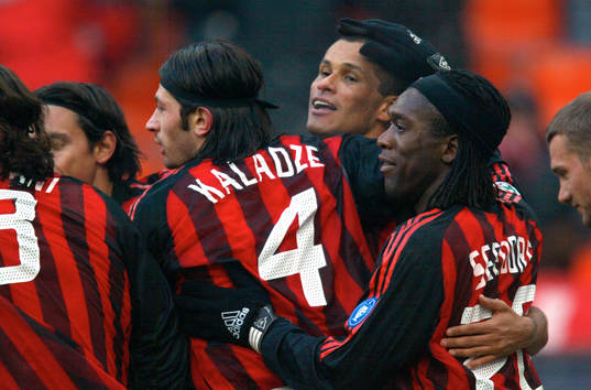 Rivaldo, Milan, jubel