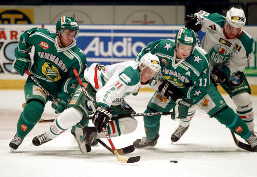 Tomas Andersson, Rögle och Linus Stensson och Stefan