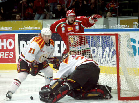 Ove Molin, Brynäs, framför eget mål
