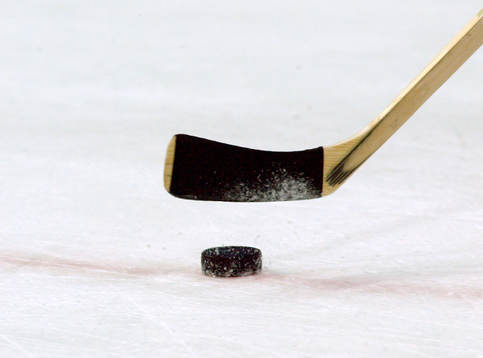 Ishockey, klubba, puck, is
