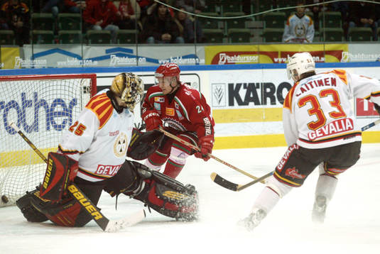 Johan Asplund, måkvakt, Brynäs, Niklas Andersson,