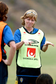 Marika Domanski Lyfors, förbundskapten, Sverige