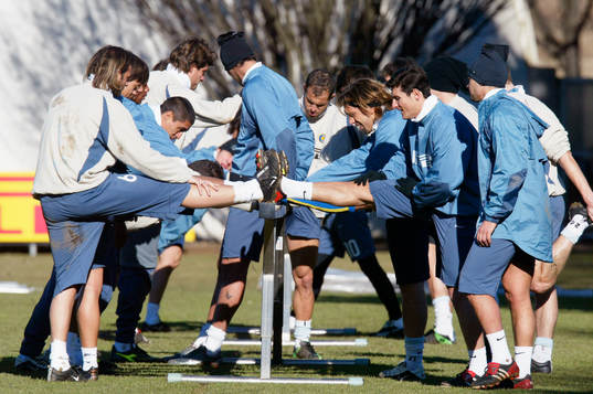 Gabriel Batistuta. Stretch
