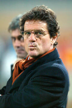 Capello, tränare, Roma