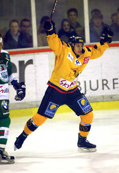 Andreas Nyberg, Skellefteå, jubel