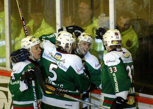 Magnus Hermansson, Rögle, jubel, avgör i sudden