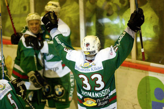 Magnus Hermansson, Rögle, jubel, avgör i sudden