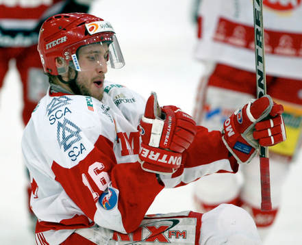 Fd Södertäljespelaren Per Hallin, Timrå gjorde 0-2