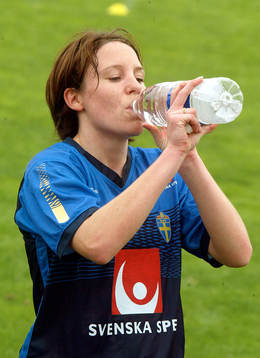 Hanna Ljungberg, vatten, dricka