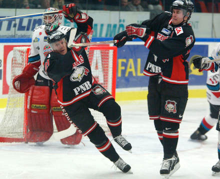 Jesper Mattsson och Marcus Magnertoft, Malmö krockade i