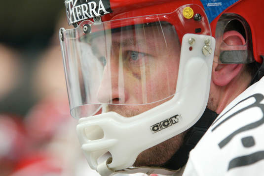 Magnus Wernblom, Modo, hjälm, skydd, ansiktsskydd,