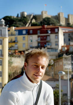 Anders Andersson, Benfica fotograferad i Lissabon