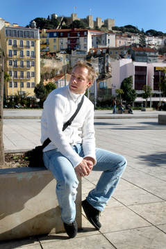 Anders Andersson, Benfica fotograferad i Lissabon