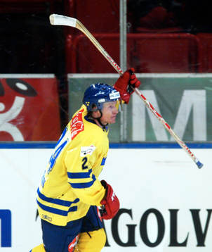 Niklas Andersson, Sverige jubel
