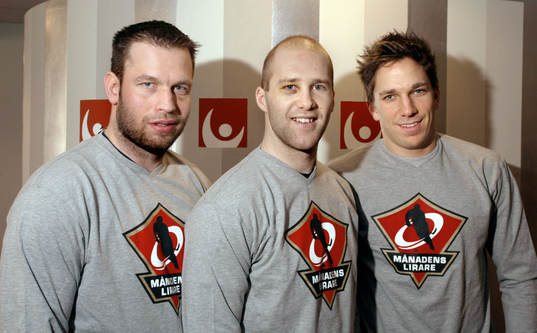 Magnus Wernblom , Joel Lundqvist och  Niklas Nordgren