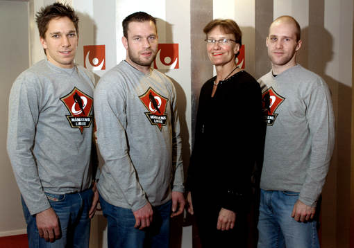Joel Lundqvist, Magnus Wernblom, Meg Tiveus och Niklas
