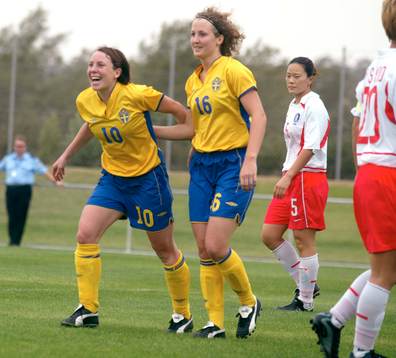 Hanna Ljungberg och Therese Lundin