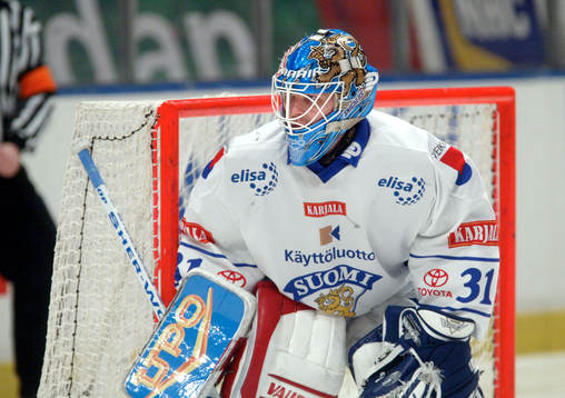 Ari Sulander, målvakt, Finland