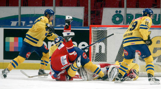 Ishockey, Sverige - Tjeckien