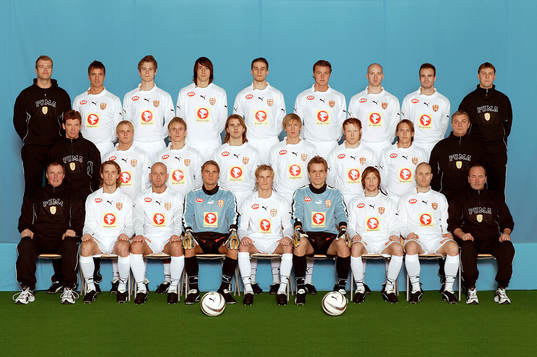 Bakre raden fr v; Johan Lindqvist, Naprapat, Filip Bergman,