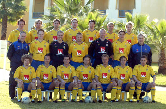 Fotboll, Sverige, lagbild