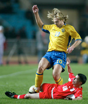 Andreas Andersson, Sverige och Slim Ben Achour,Tunisien
