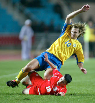 Andreas Andersson, Sverige och Slim Ben Achour,Tunisien