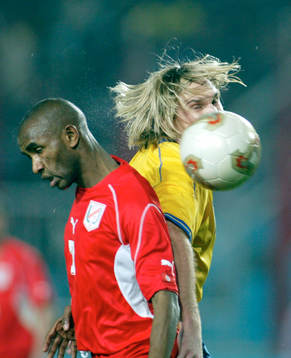 Andreas Andersson, Sverige och Imed Mhadhbi, Tunisien
