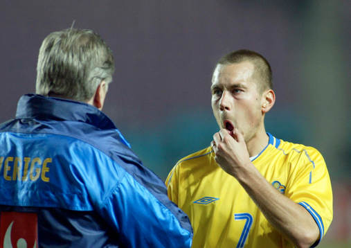 Tommy Söderberg i samspråk med Marcus Lantz