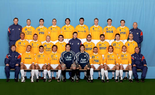 Bakre raden fr v; Freddie Roth, Marcus Nilsson, Gergin