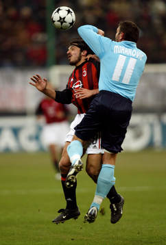 Gennaro Ivan Gattuso, Milan och Sinisa Mihajlovic, Lazio