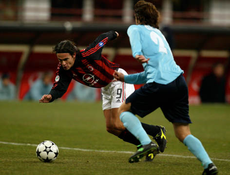 Filippo Inzaghi, Milan