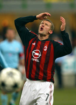 Andriy Shevchenko, Milan svär över en missad målchans