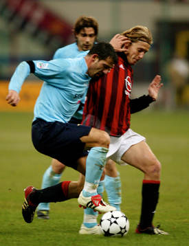 Dejan Stankovic, Lazio och Massimo Ambrosini, Milan