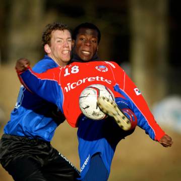 Fredrik Bild, Öster och John Pelu, Helsingborg