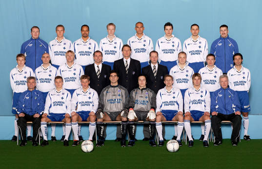 Övre fr. vä: Peter Lundgren Naprapat, Mikael Roth, Filip