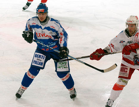 Ishockey. HC Fassa - HC Bolzano. Mathias Bosson, Fassa