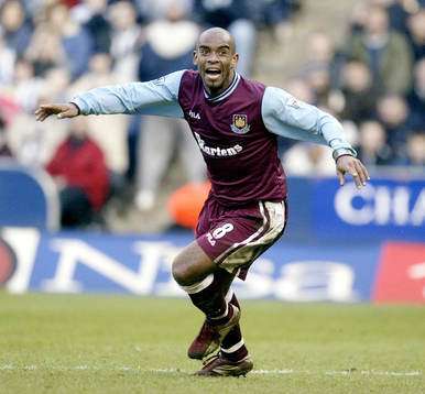Trevor Sinclair, West Ham avgjorde matchen med sina två