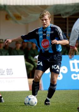 Johan Arneng, Djurgården debuterade i dagens match
