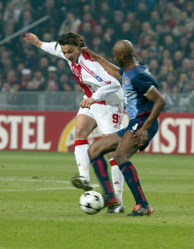 Zlatan Ibrahimovic, Ajax och Sol Campbell, Arsenal