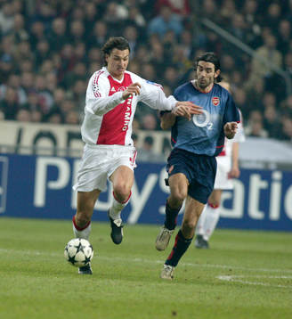 Zlatan Ibrahimovic, Ajax och Robert Pires, Arsenal