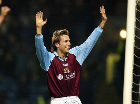 Fotboll, Engelsk, Gareth Taylor, Burnley, jublar, jubel