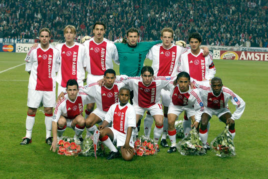 Fotboll, Champions League, Ajax, Lagbild